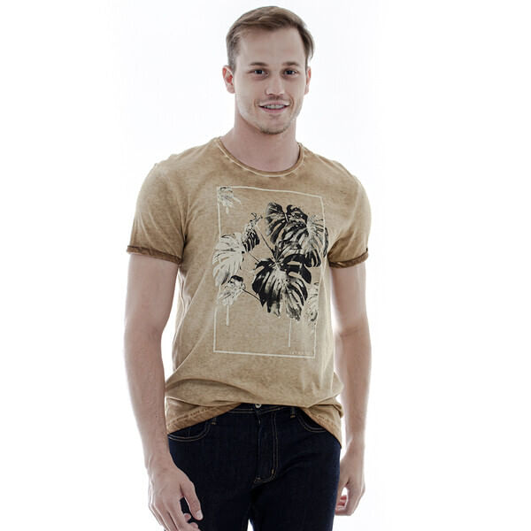 Camiseta Masculina Convicto Tingimento Eco Dry